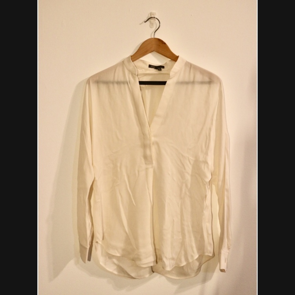 White Vince Blouse